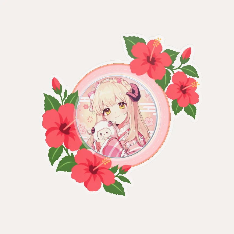 デコレーション缶バッジ