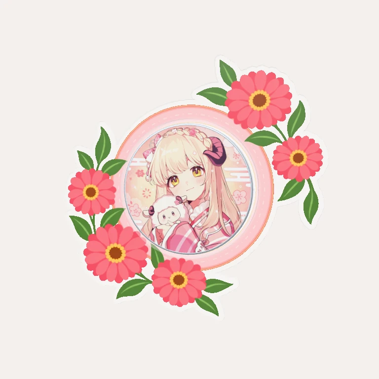 デコレーション缶バッジ
