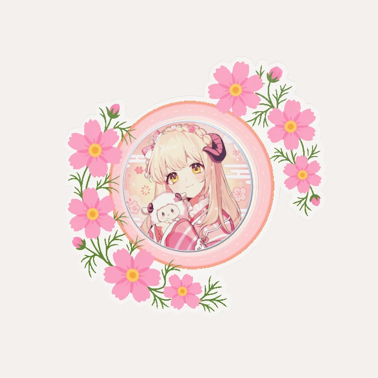 デコレーション缶バッジ
