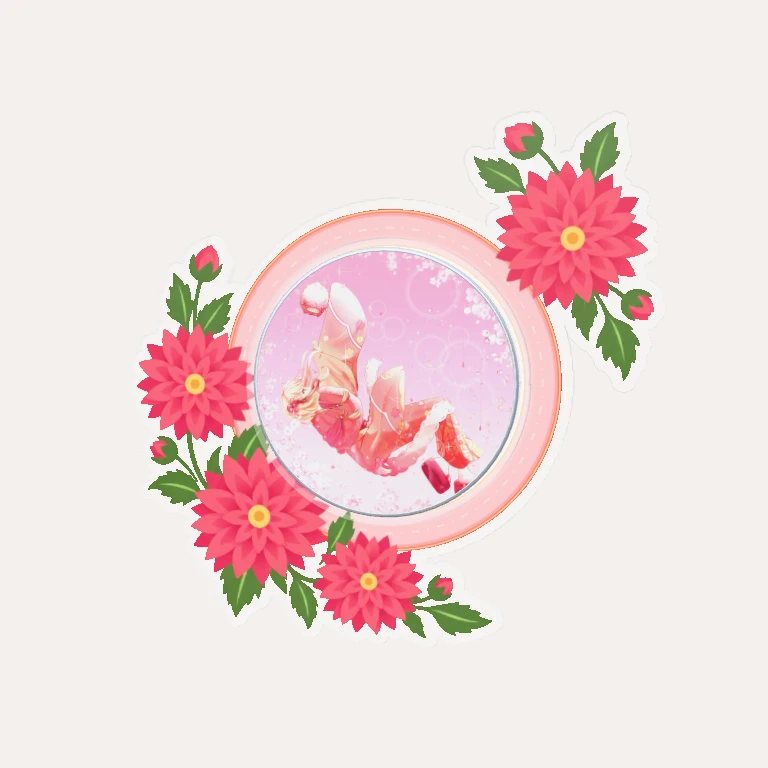 デコレーション缶バッジ