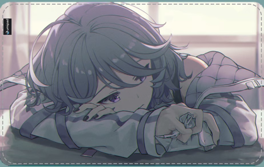 【八瀬霞 × umipad】ゲーミングマウスパッド