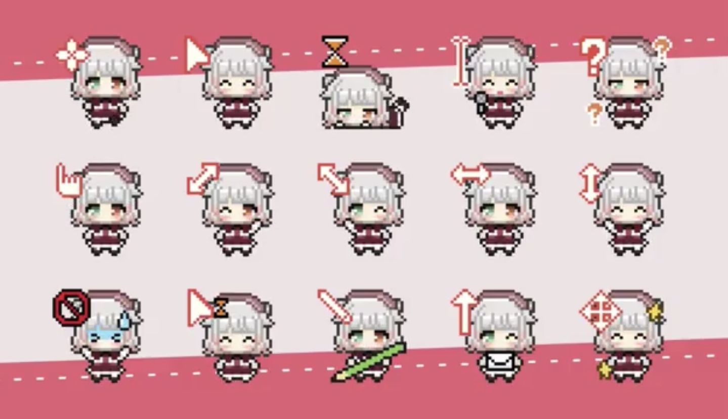 オリジナルマウスカーソル