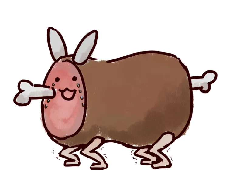 そこらへんの石