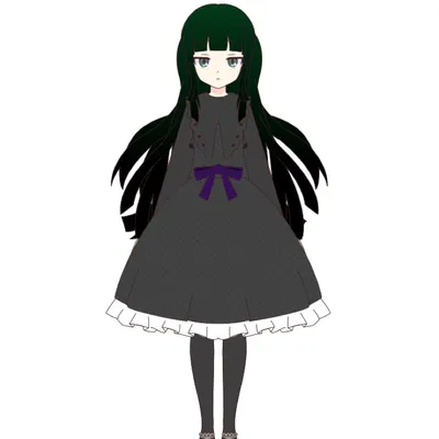 黒根百合花