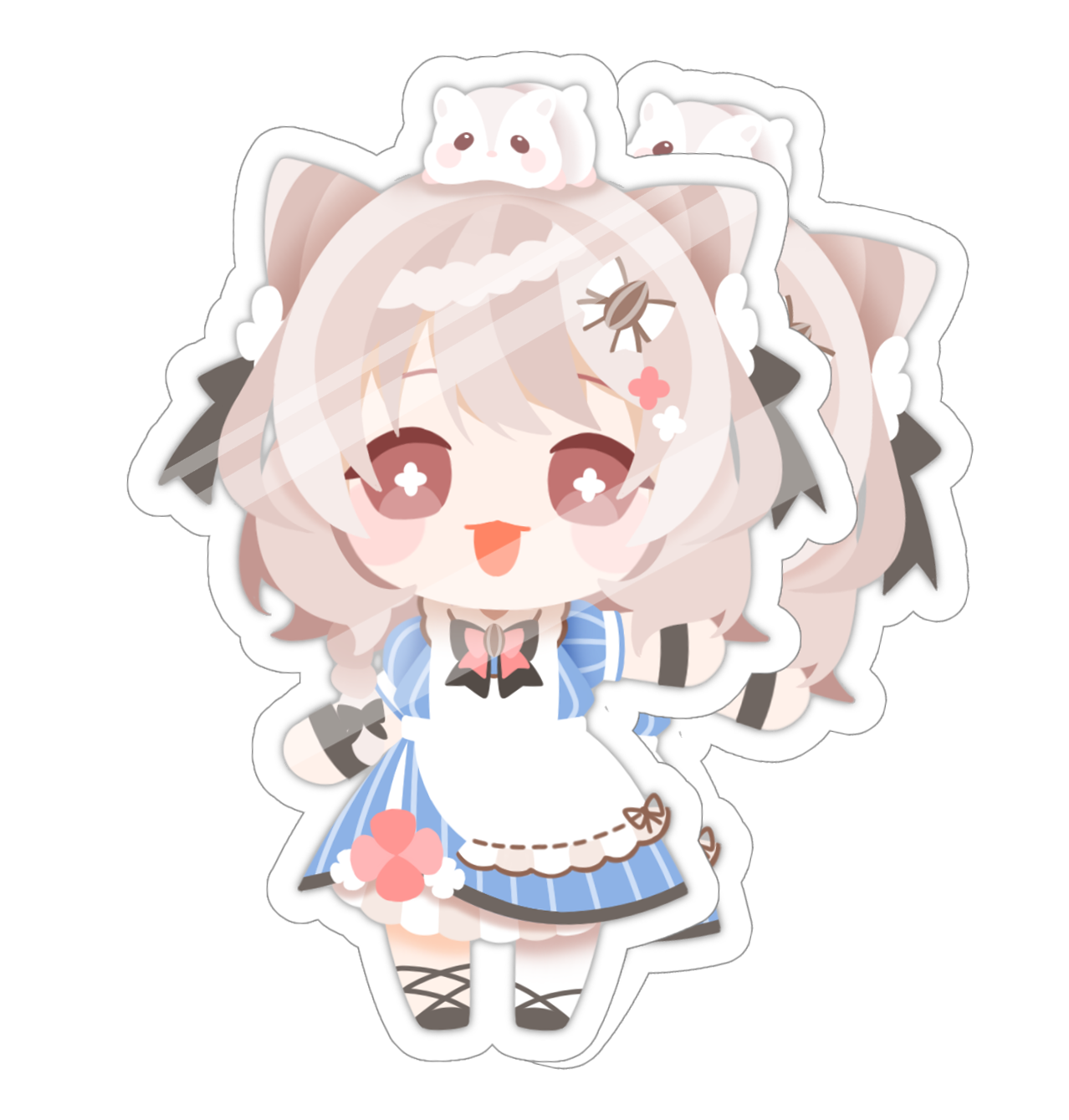 リアルステッカー(じゃんがりあん)×2