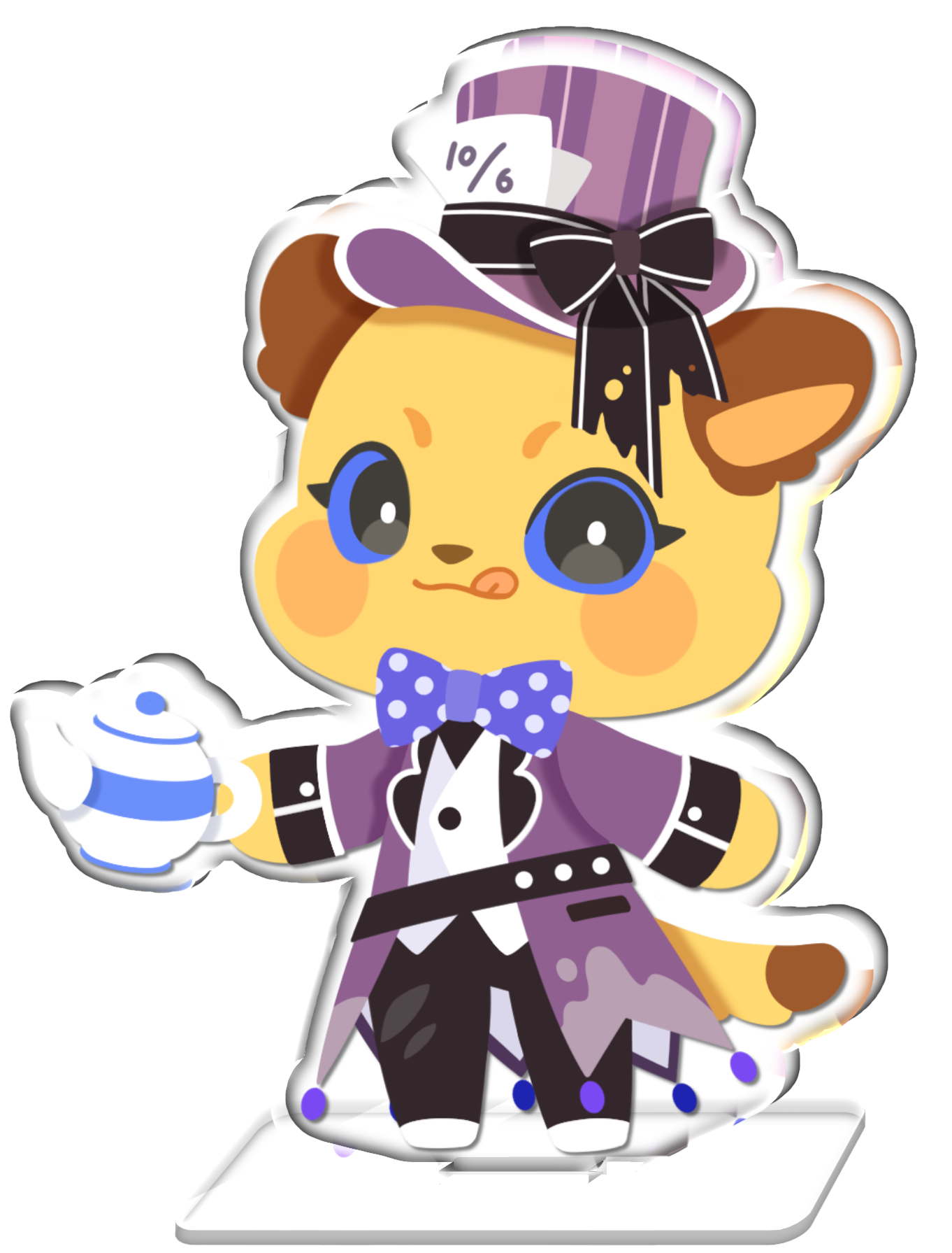 リアルアクリルスタンド(もふもふれいあ)