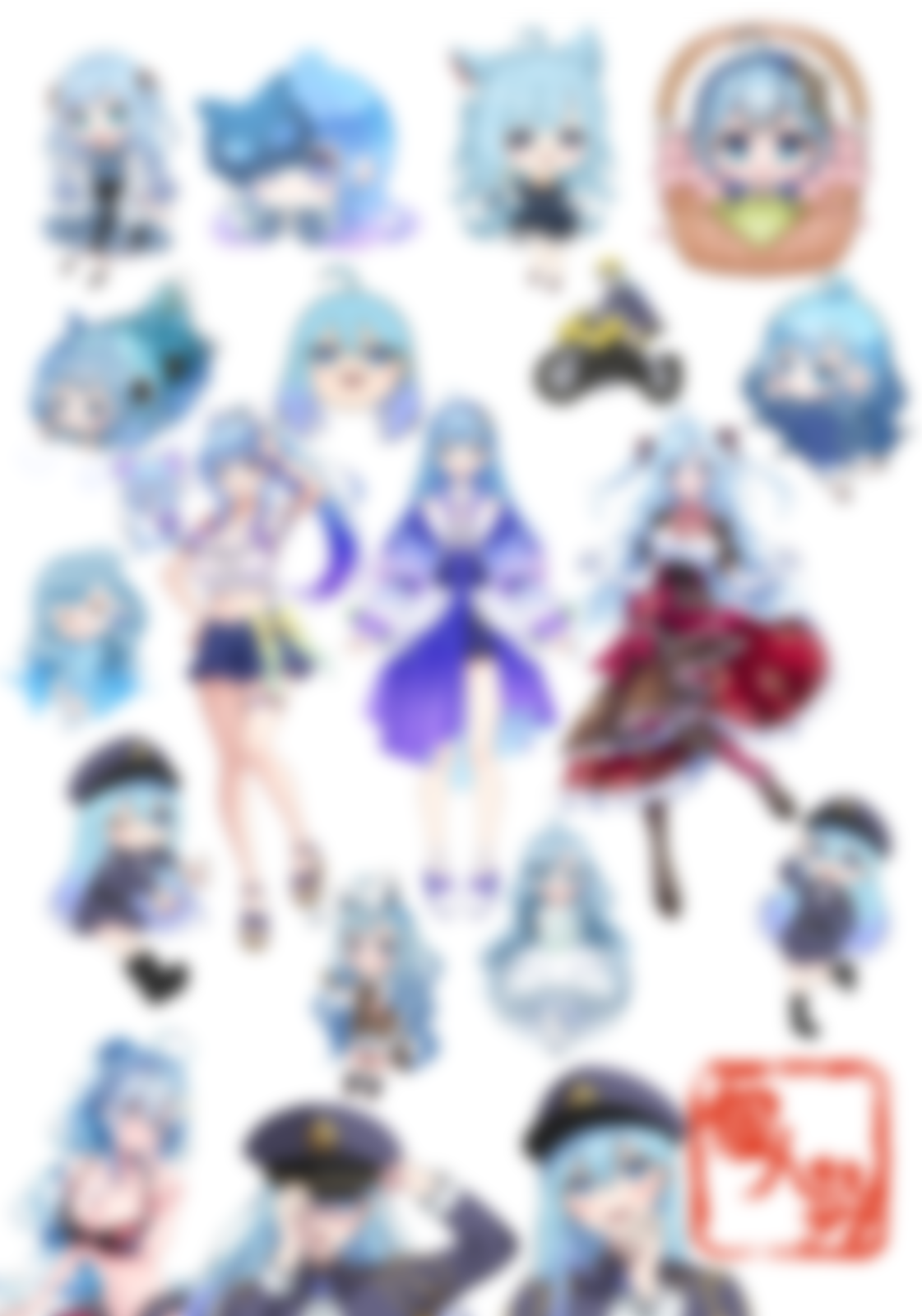 購入者限定イラスト