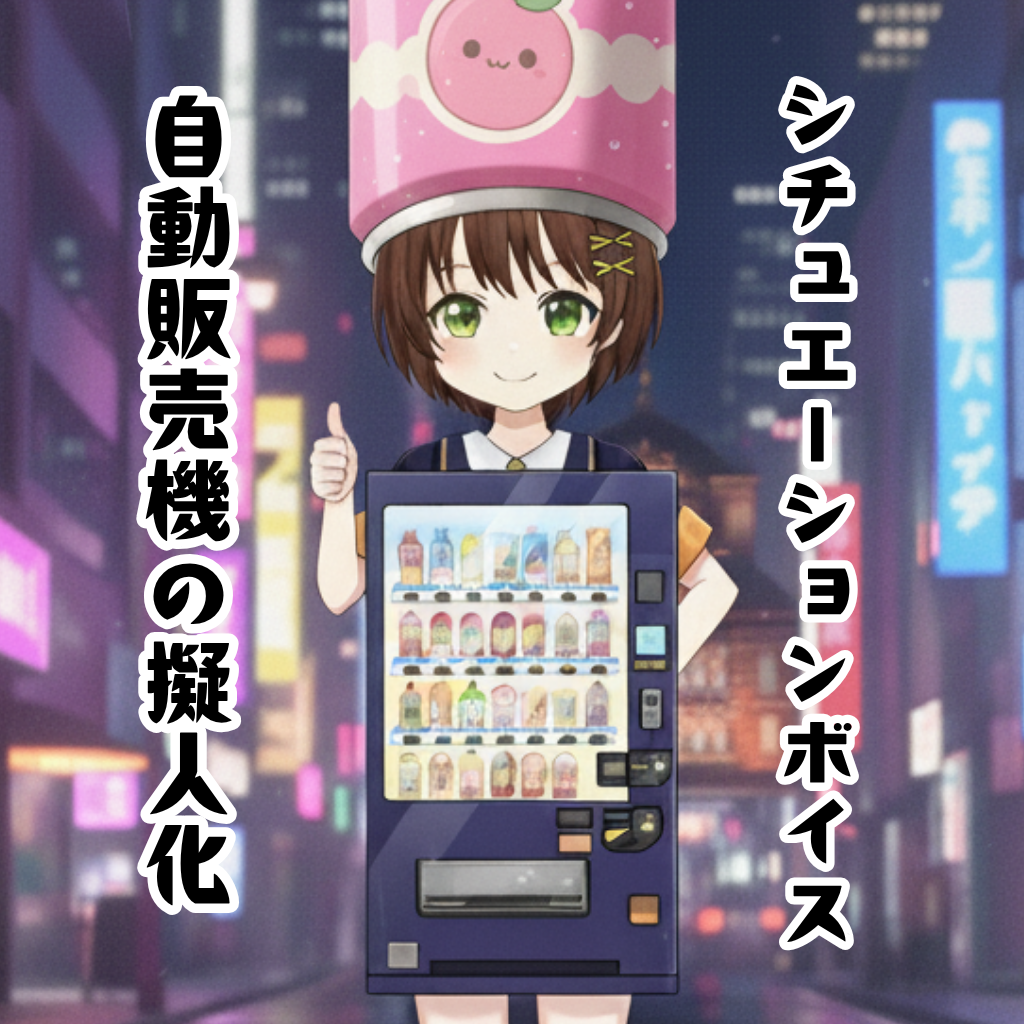 【30枚特典】自動販売機の擬人化したぴよがエナジードリンク買う社畜を必死に止めるシチュボ