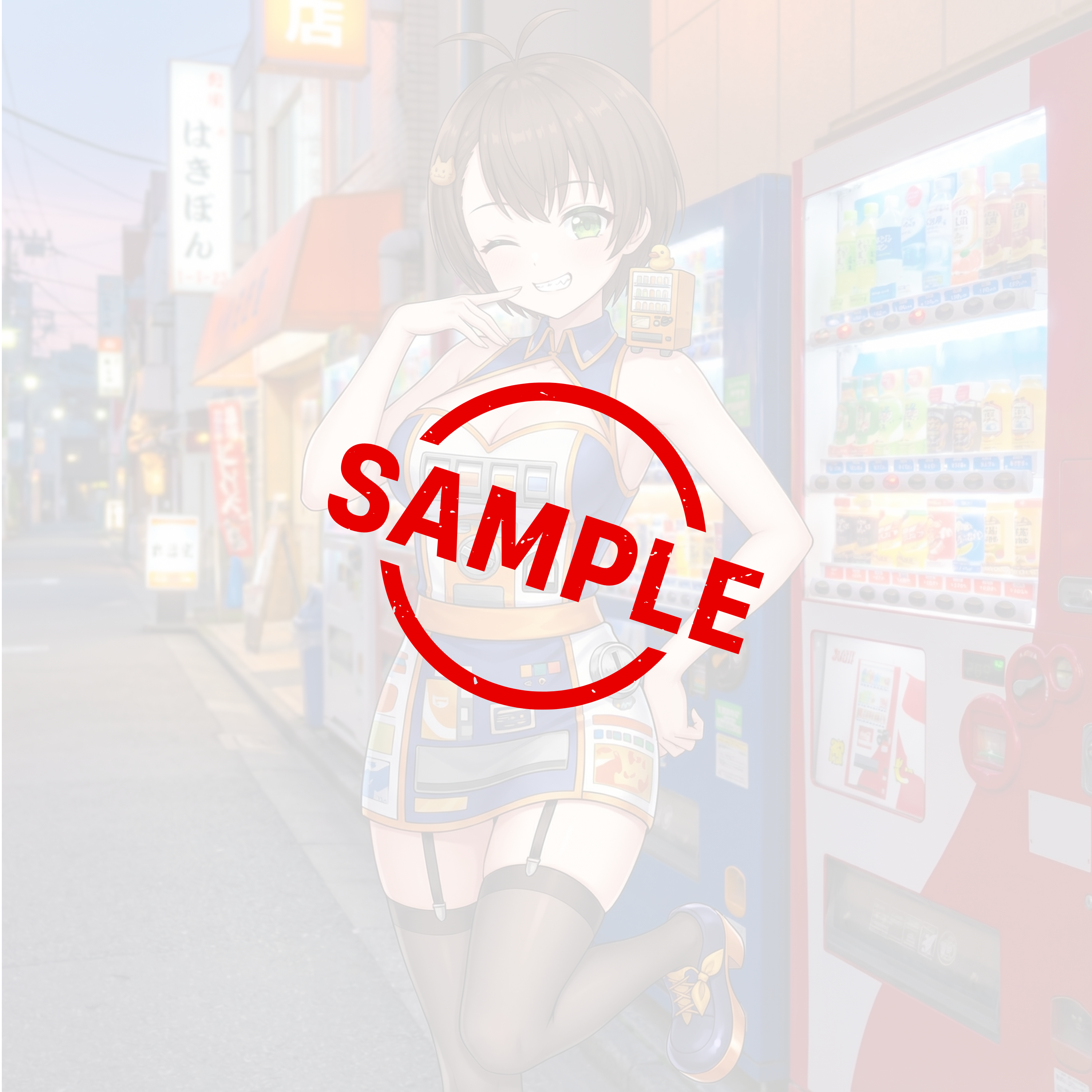 【20枚特典】自販機擬人化のぴよちゃん（せくちー）