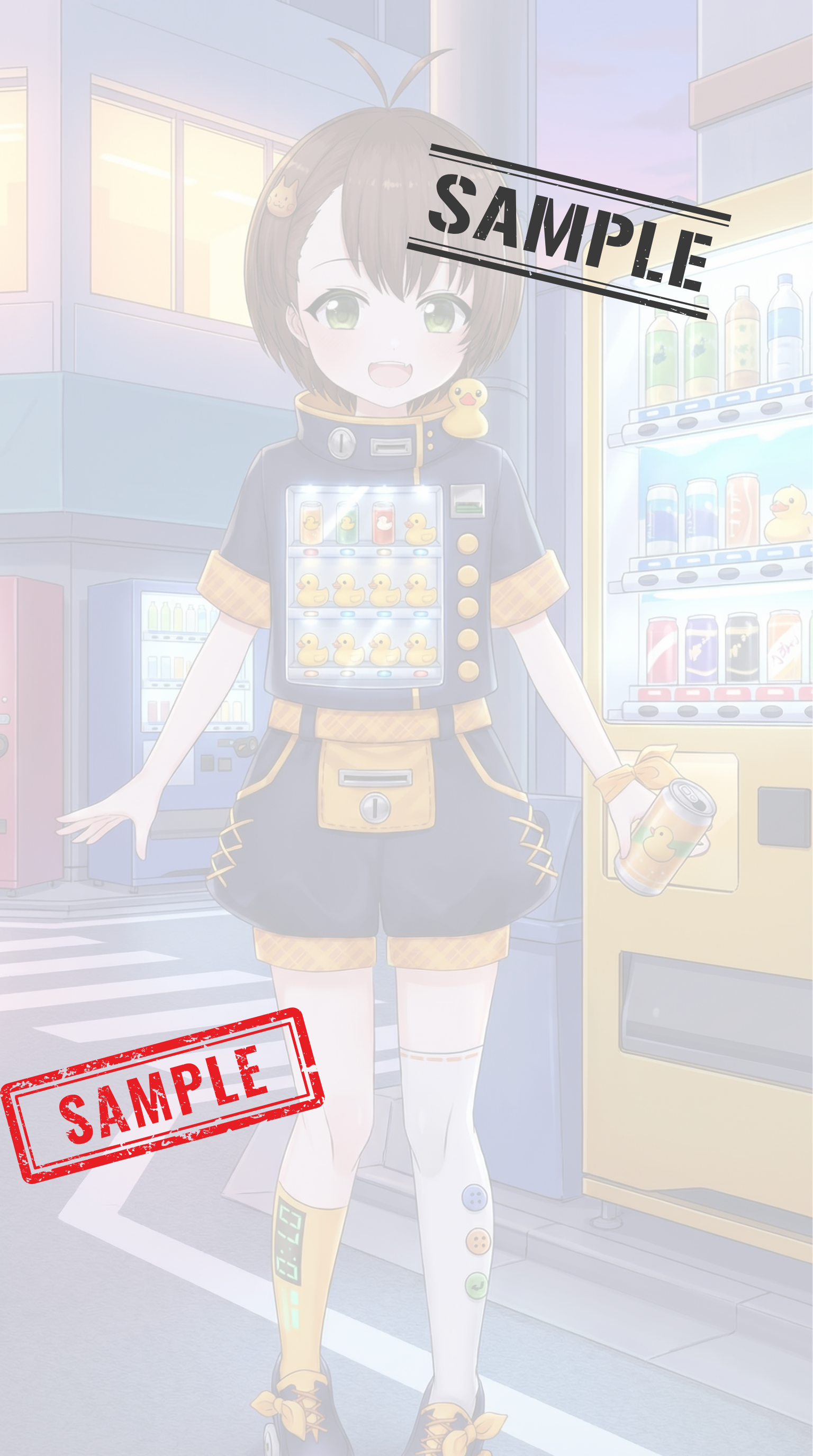 【10枚特典】自販機擬人化のぴよちゃん（ぷりちー）
