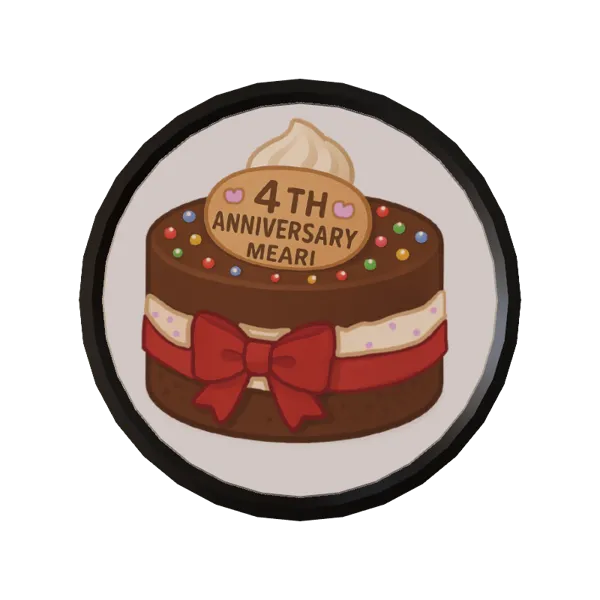 メアリ 4周年記念ボイスメダル