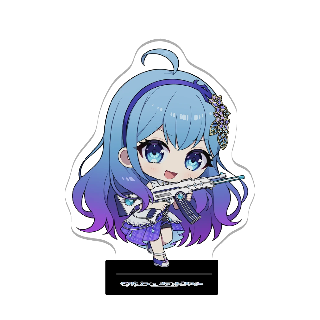 3Dアクリルスタンド(水乃あまね - ミニキャラA)
