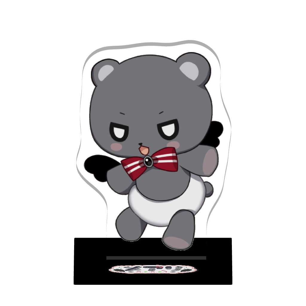 3Dアクリルスタンド(メアリ - ジャックくん)