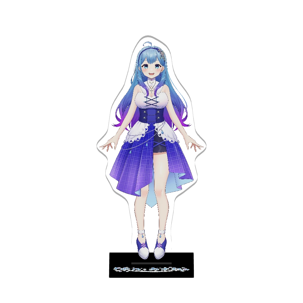 3Dアクリルスタンド(水乃あまね)初期立ち絵【上着なしver.】