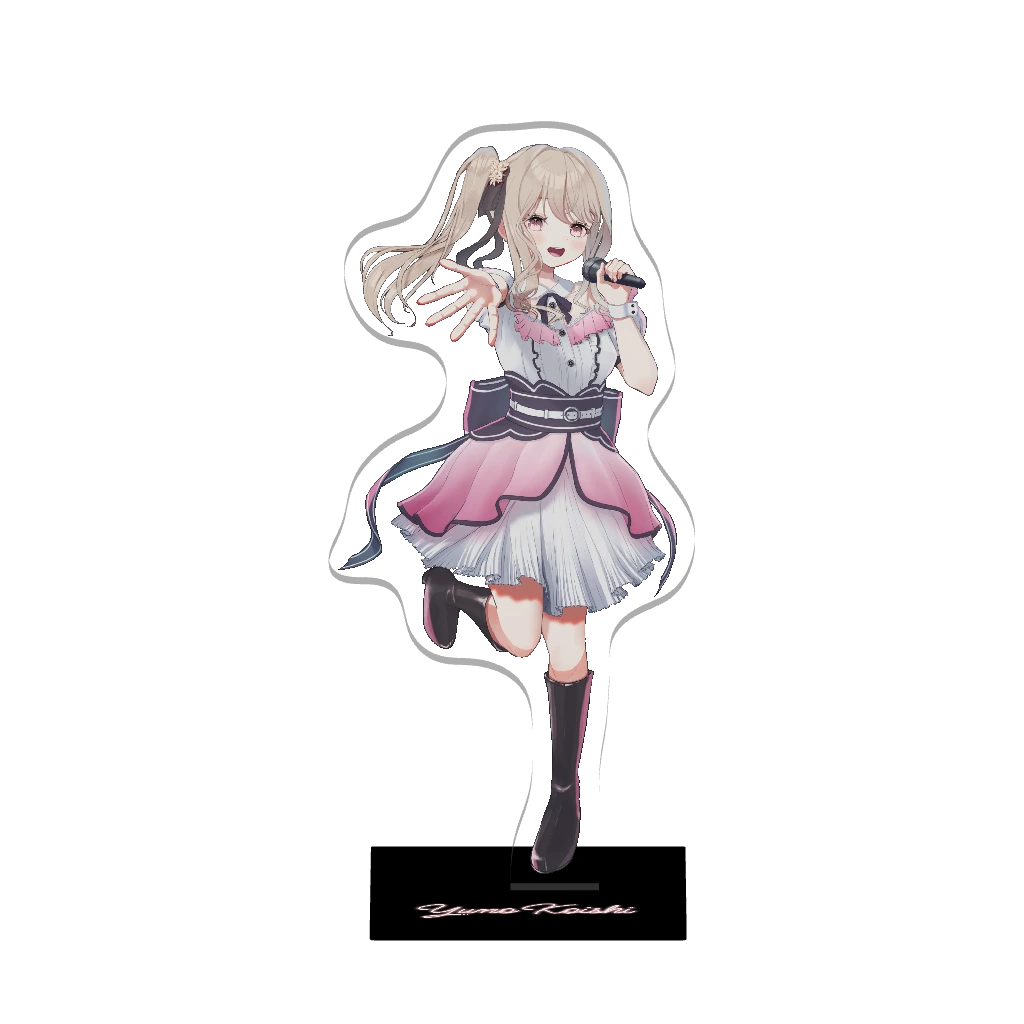 3Dアクリルスタンド（小石夕乃 - アイドルver.）