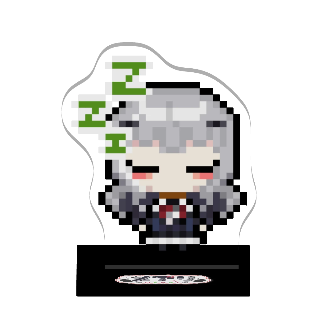 3Dアクリルスタンド(メアリ - ミニメアリZZZ)
