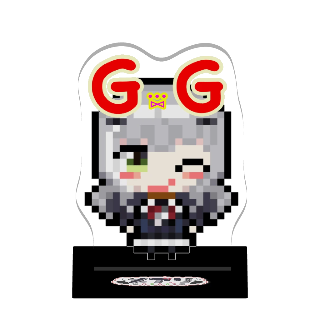 3Dアクリルスタンド(メアリ - ミニメアリGG)