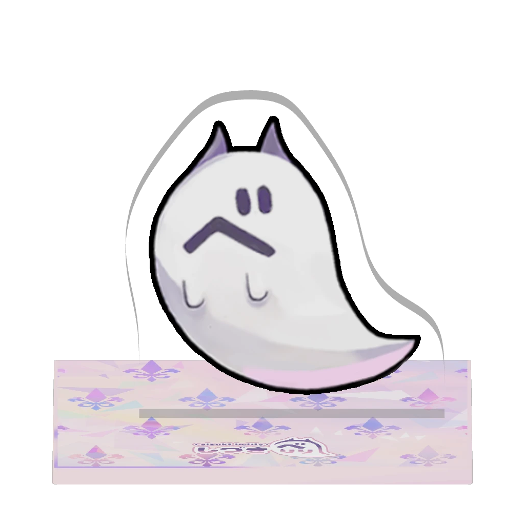 3Dアクリルスタンド(しづきべりり - ばけべぇちゃん)