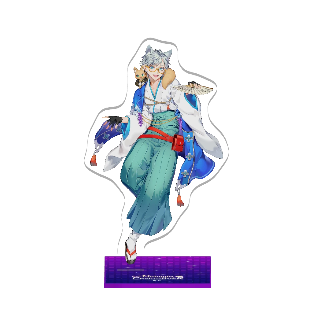3Dアクリルスタンド（ Dr シロネコ - Midnight CROSSOVER 847 - ）