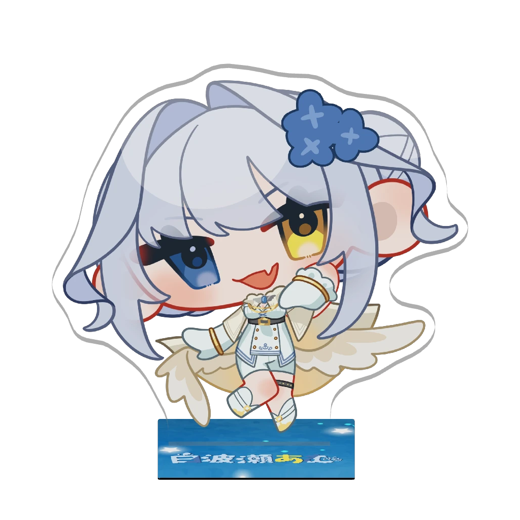 【Angel or Devil...？】ミニキャラ 白波瀬あむ～Angel～3Dアクリルスタンド 