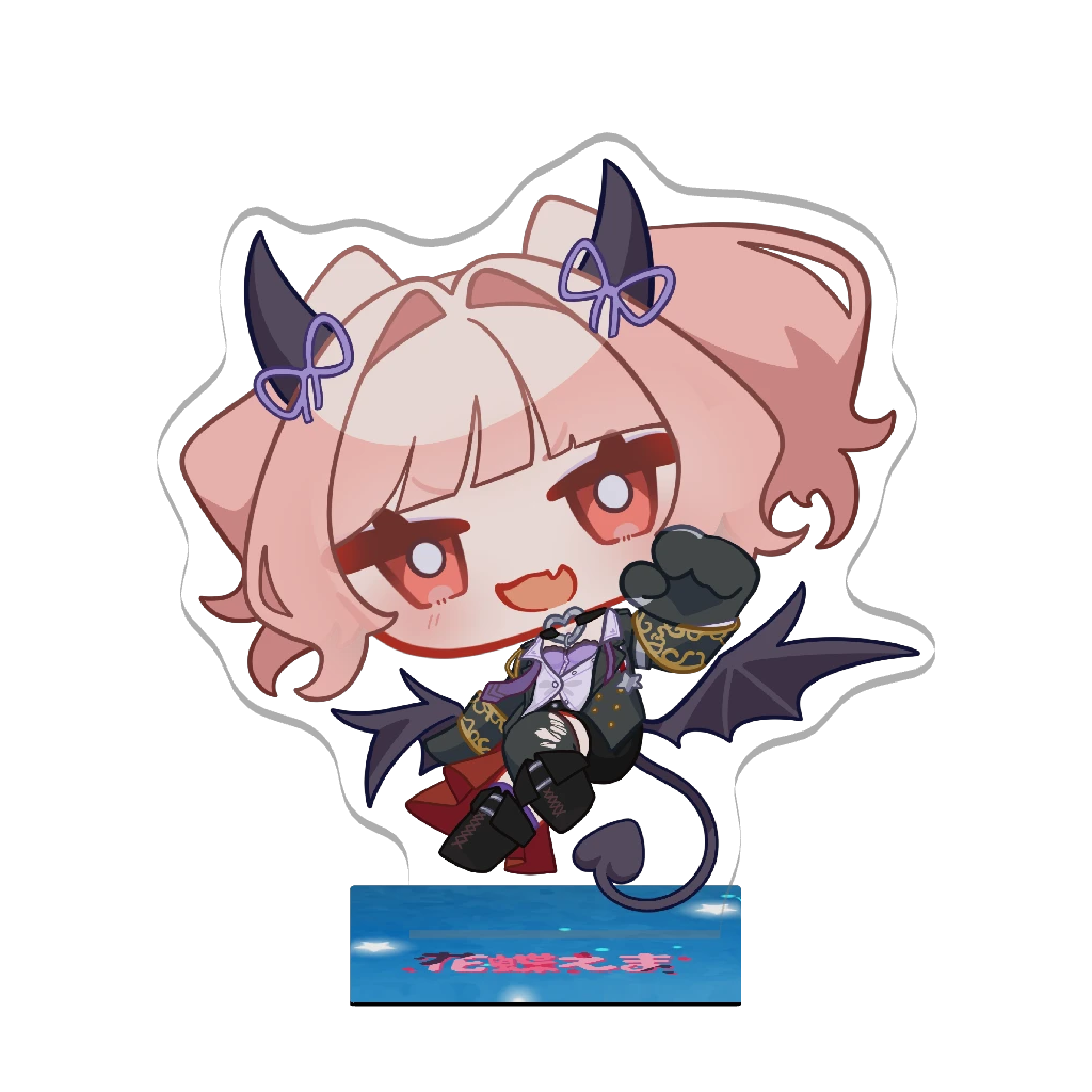 【Angel or Devil...？】ミニキャラ 花蝶えま～Devil～3Dアクリルスタンド 