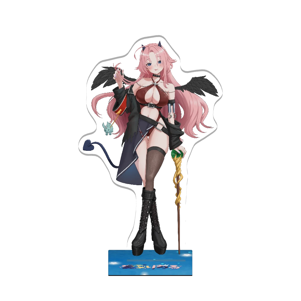 【Angel or Devil...？】愛月りある～Devil～３Dアクリルスタンド 