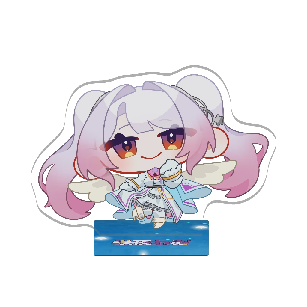 【Angel or Devil...？】ミニキャラ 咲夜ねむ～Angel～３Dアクリルスタンド 