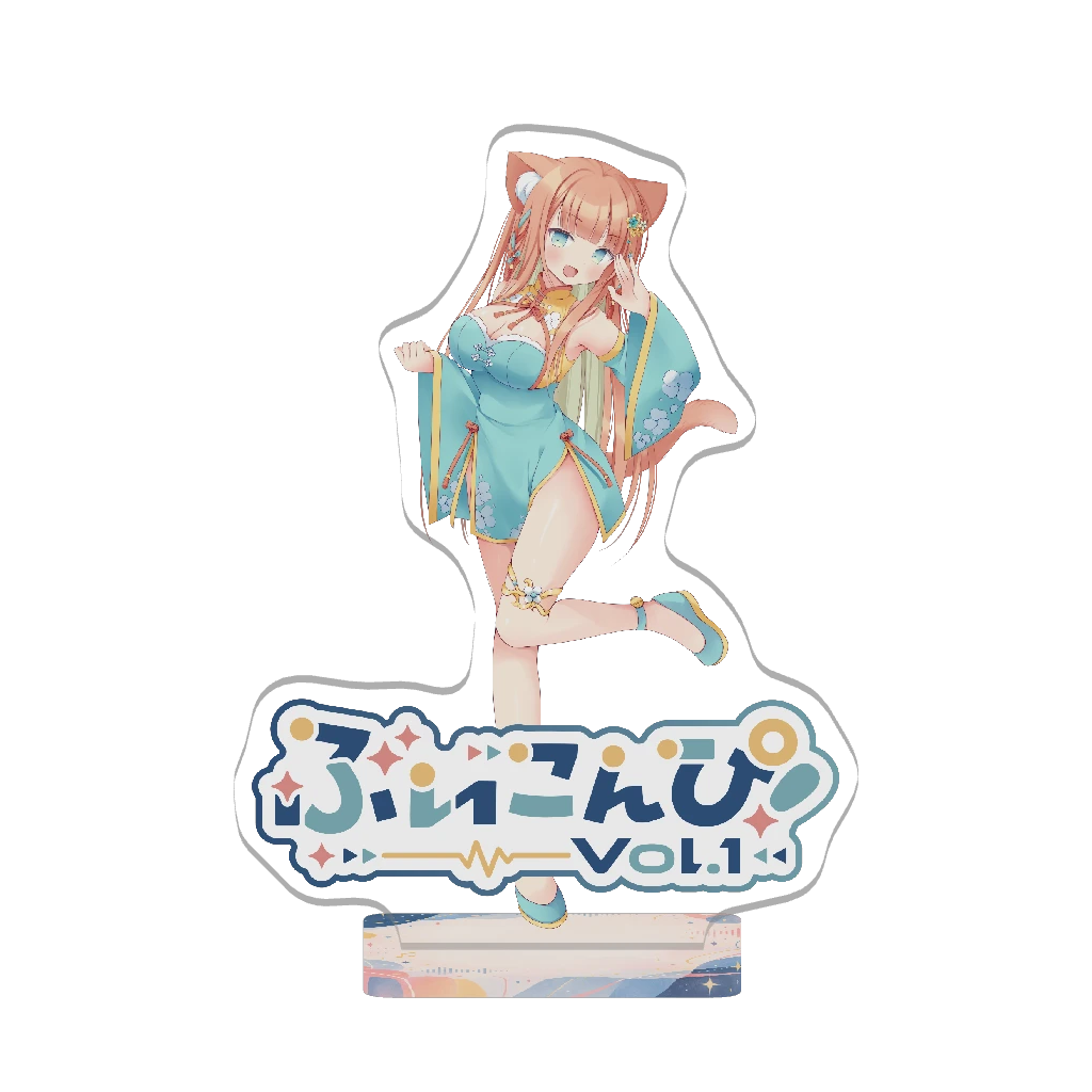 3Dアクリルスタンド(早乙女乙葉 - ぶいこんぴ！Vol.1 - )