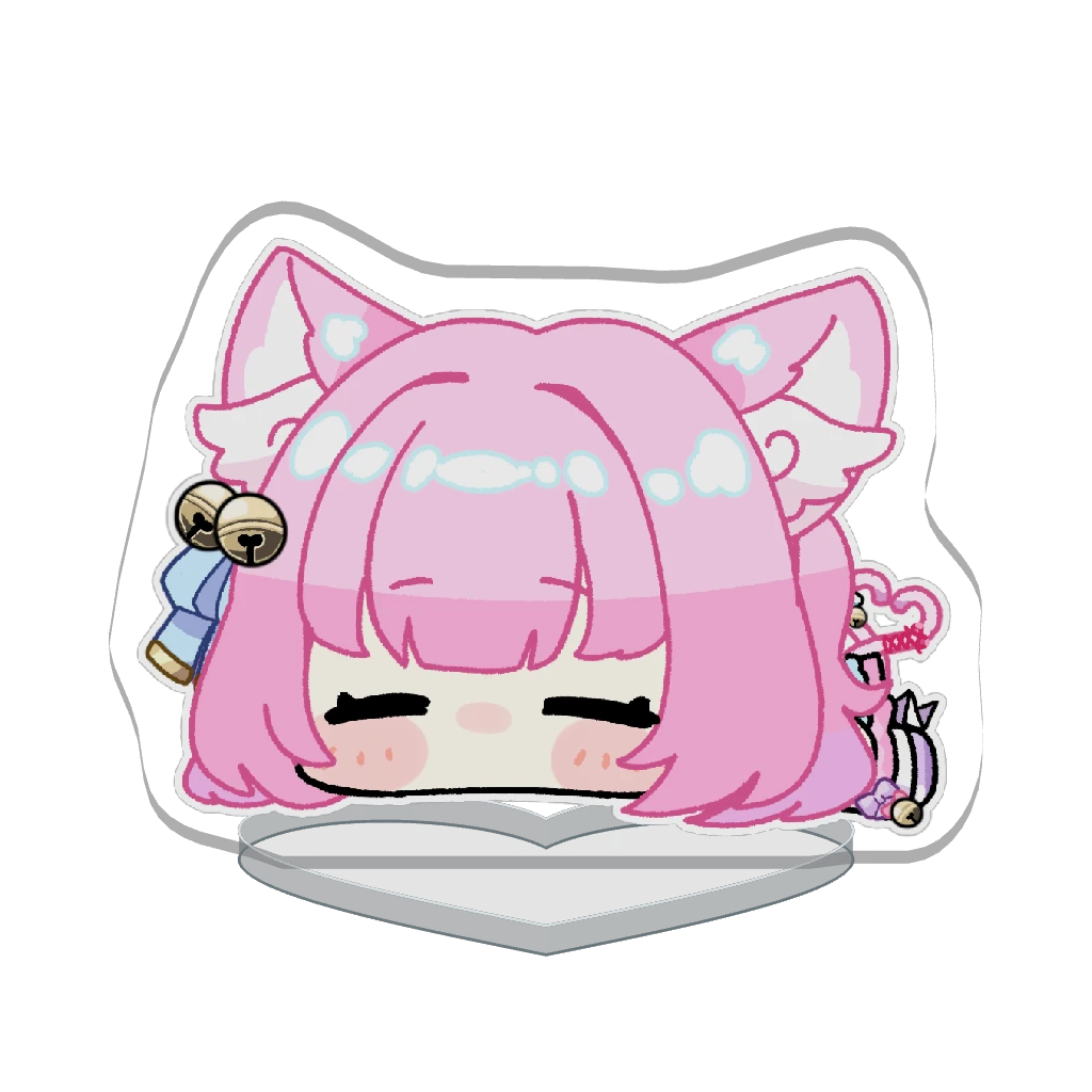 3Dアクリルスタンド（愛鳴ねねむ）もちねねむアクスタ3