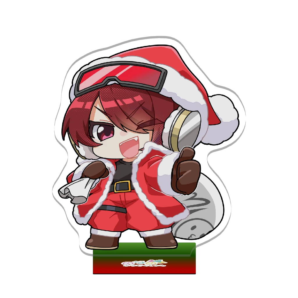 3Dアクリルスタンド（赤ティン- クリスマスVer. - ） 