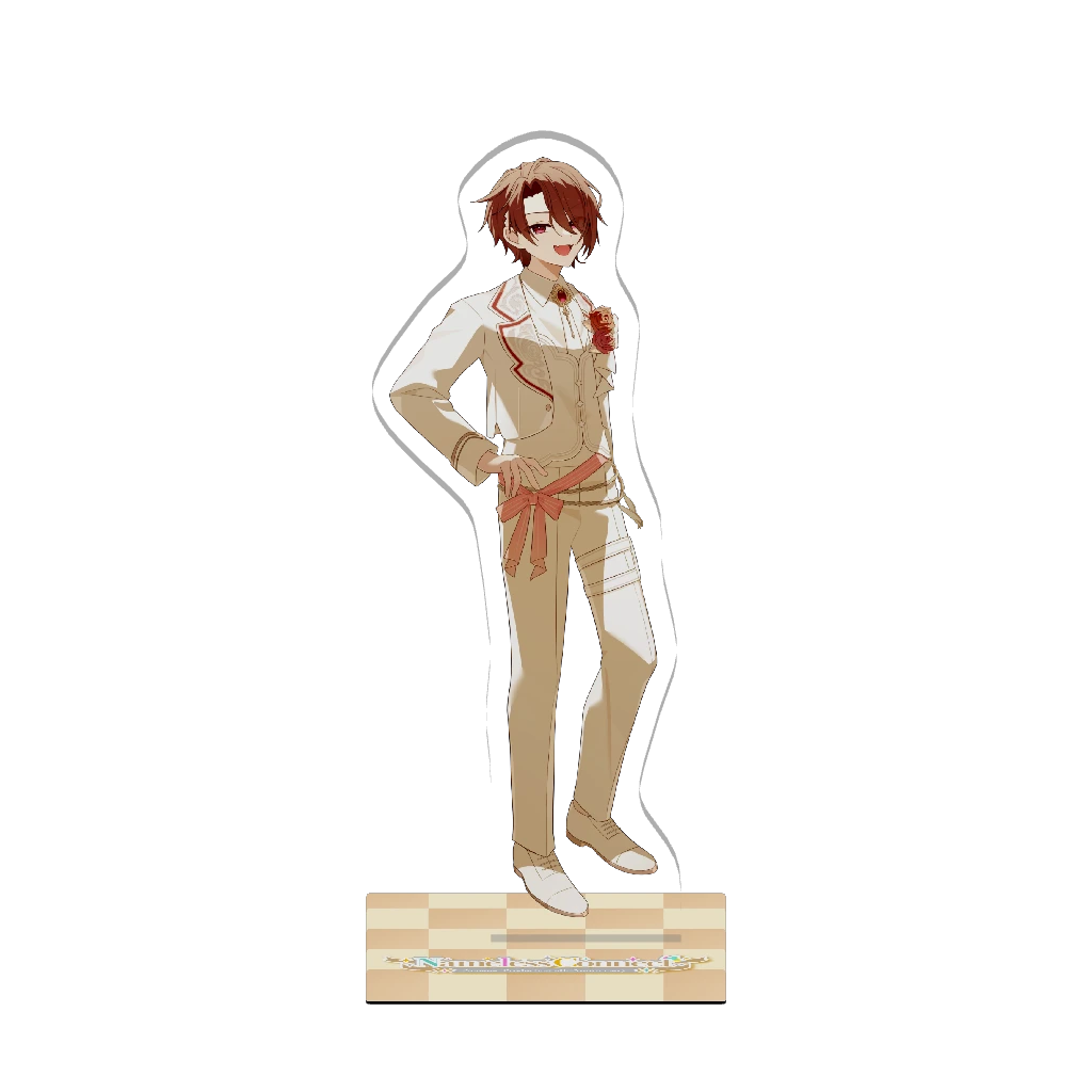 3Dアクリルスタンド（赤ティン - NamelessConnect - ）