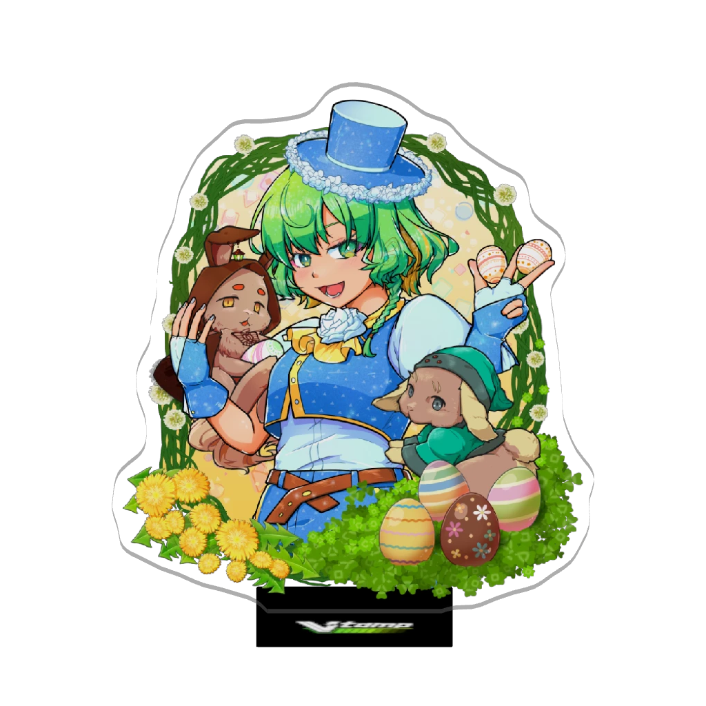 3Dアクリルスタンド(星菓子あめ - イースターVer. -)