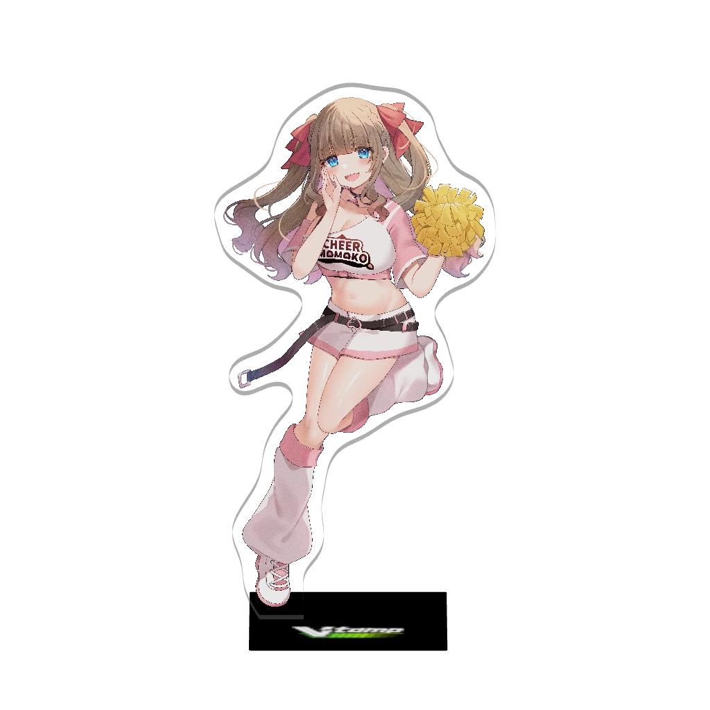 3Dアクリルスタンド（ちあももこ）