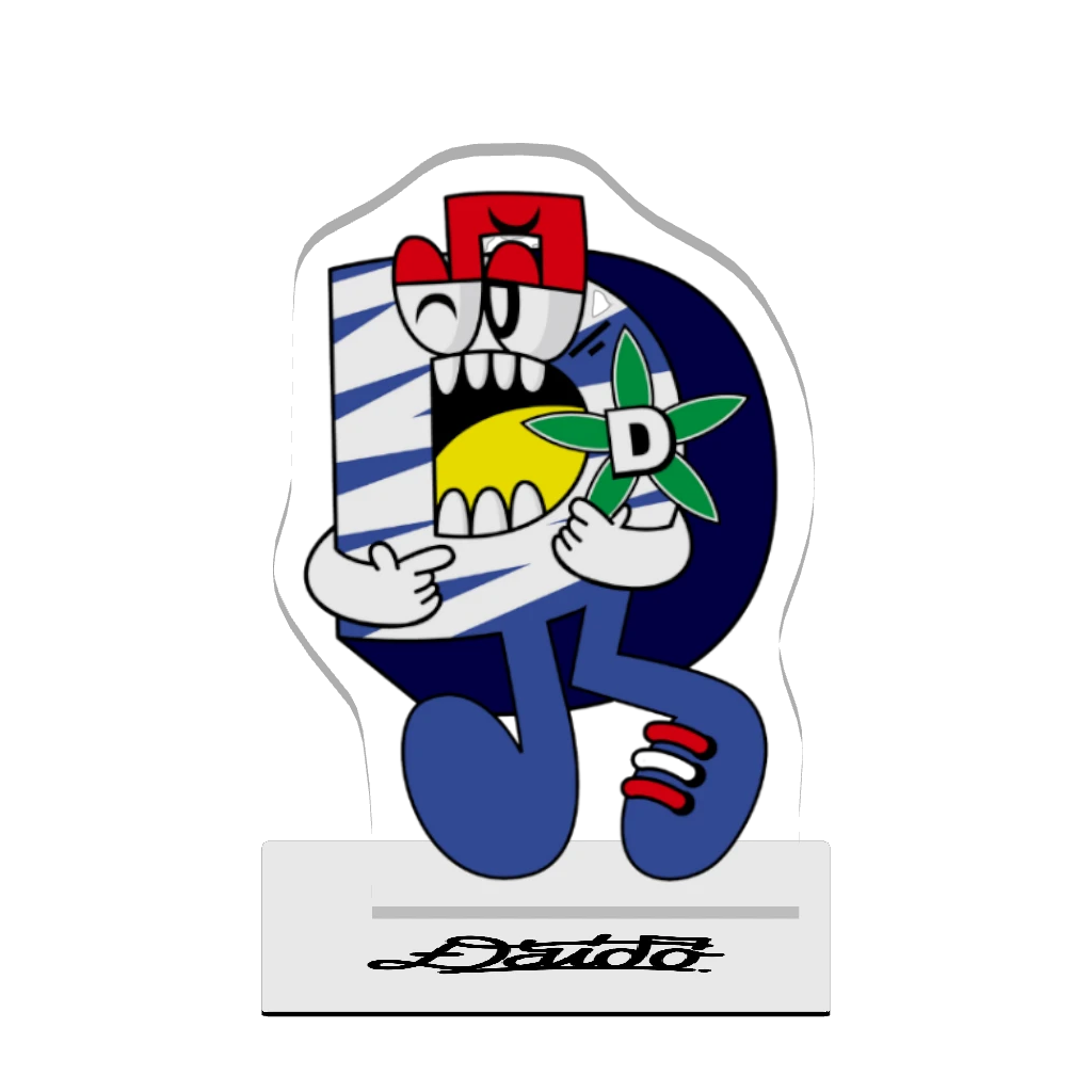 3Dアクリルスタンド（Daido）_でぃーくん
