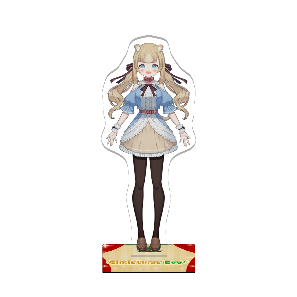 3Dアクリルスタンド(ちゃまこ - Vtuber Christmas Eve³ - )