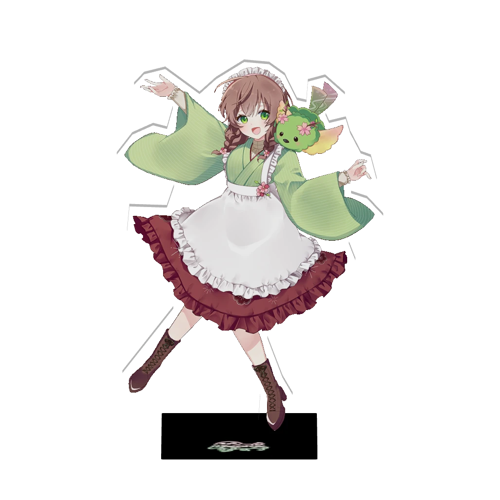3Dアクリルスタンド(はなごろも)