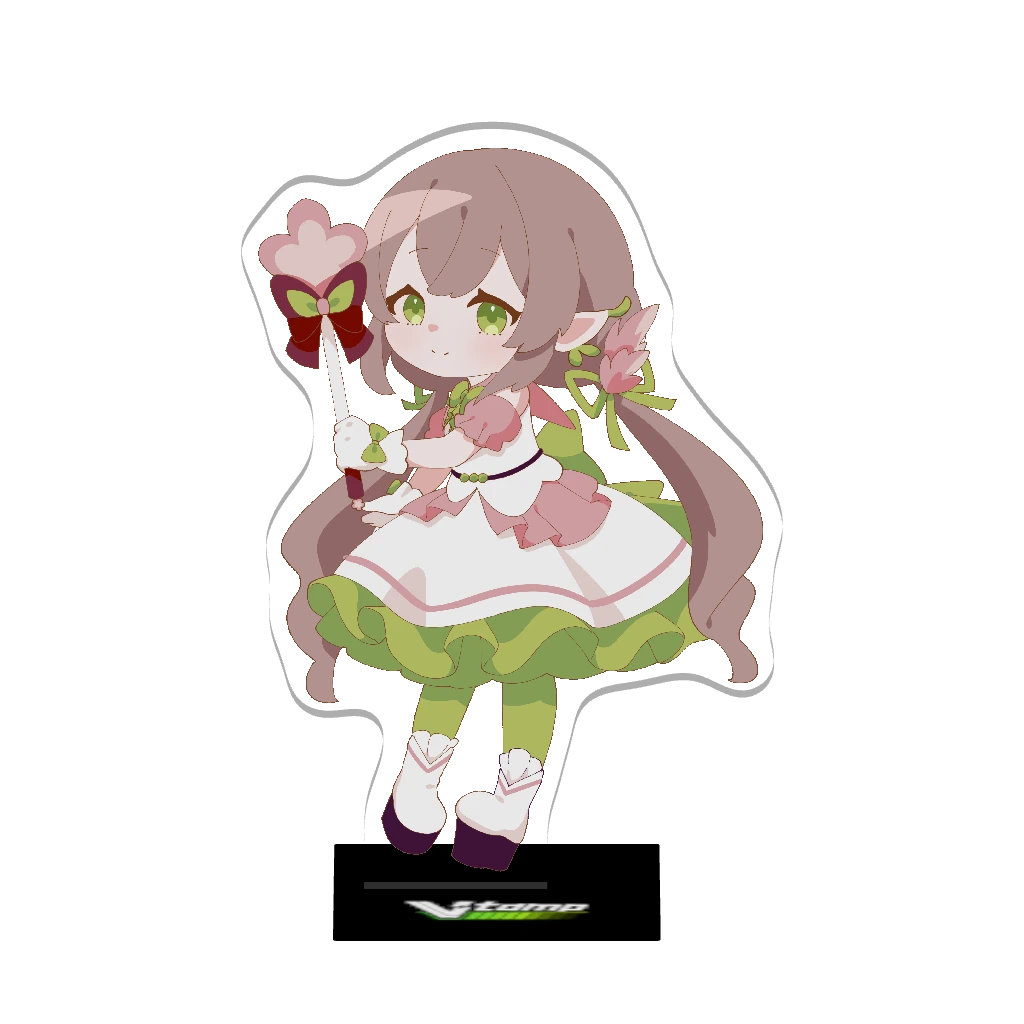 3Dアクリルスタンド( 魔法少女歌枠リレーはなごろも - ミニキャラ)