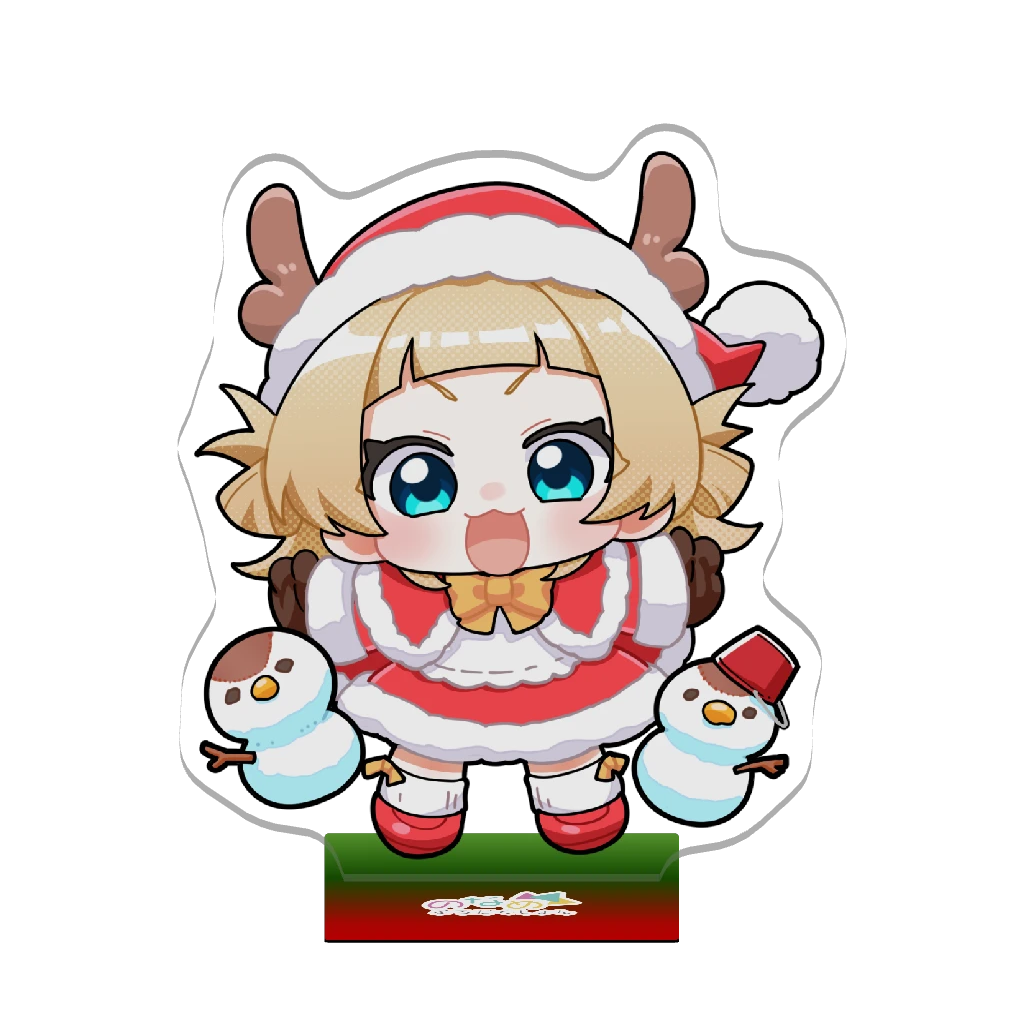 3Dアクリルスタンド（雛汰なゆ - クリスマスVer. - ） 