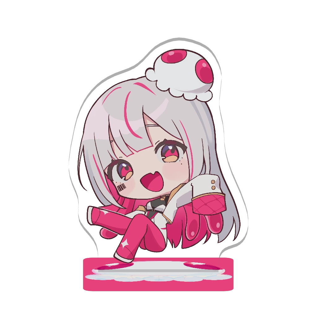 3Dアクリルスタンド（海月丸本舗）ミニキャラバージョン01