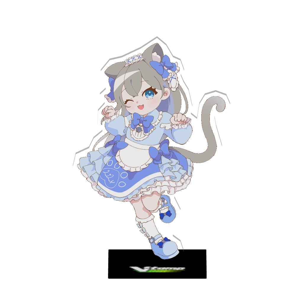 3Dアクリルスタンド( にゃんにゃん歌枠リレーLiLY - ミニキャラ)