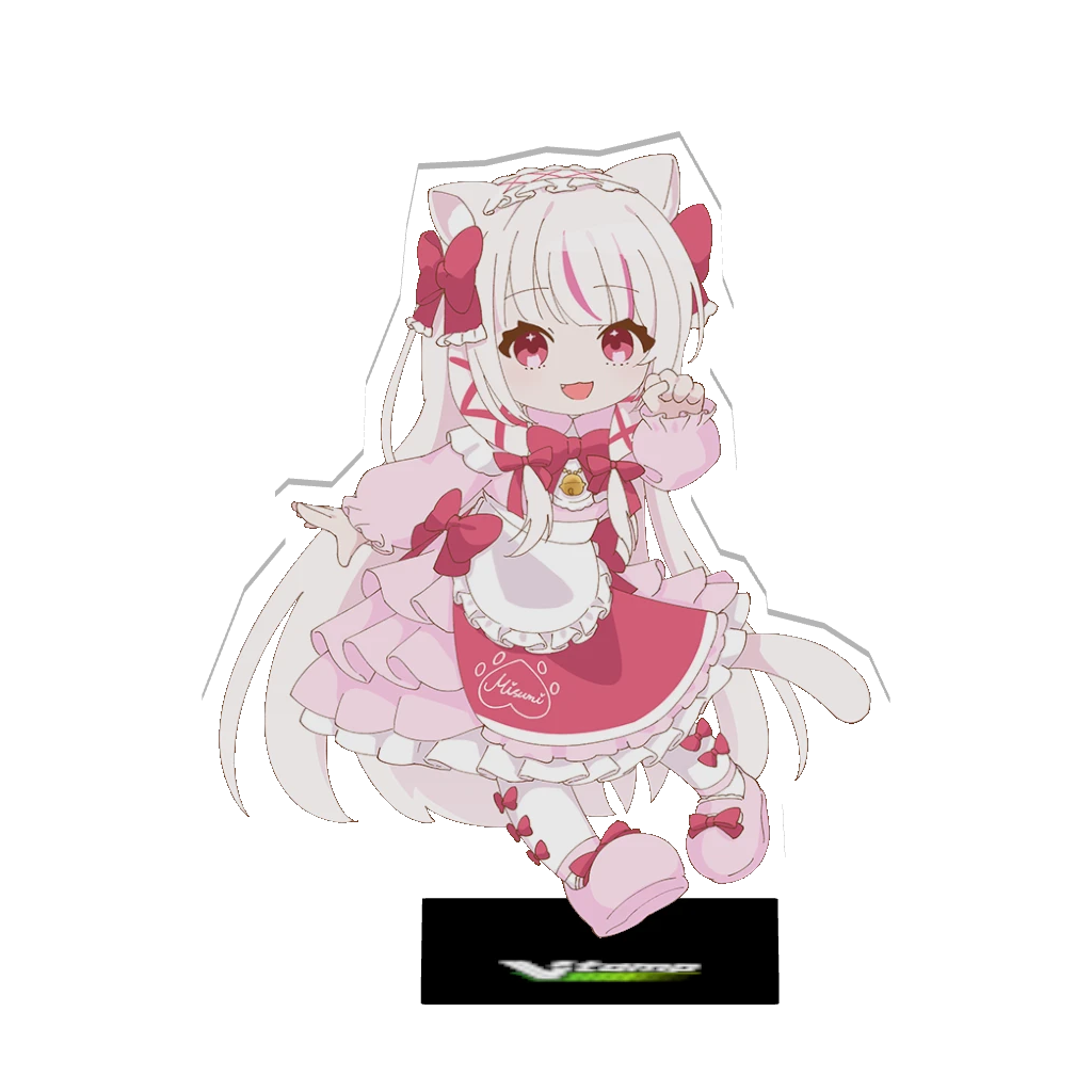 3Dアクリルスタンド( にゃんにゃん歌枠リレー323 - ミニキャラ)