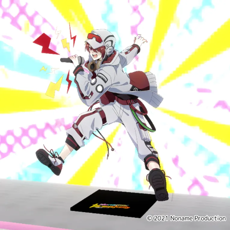 3Dアクリルスタンド（赤ティン）