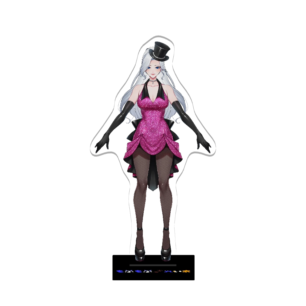 3Dアクリルスタンド(もふもふれいあ ver.1）