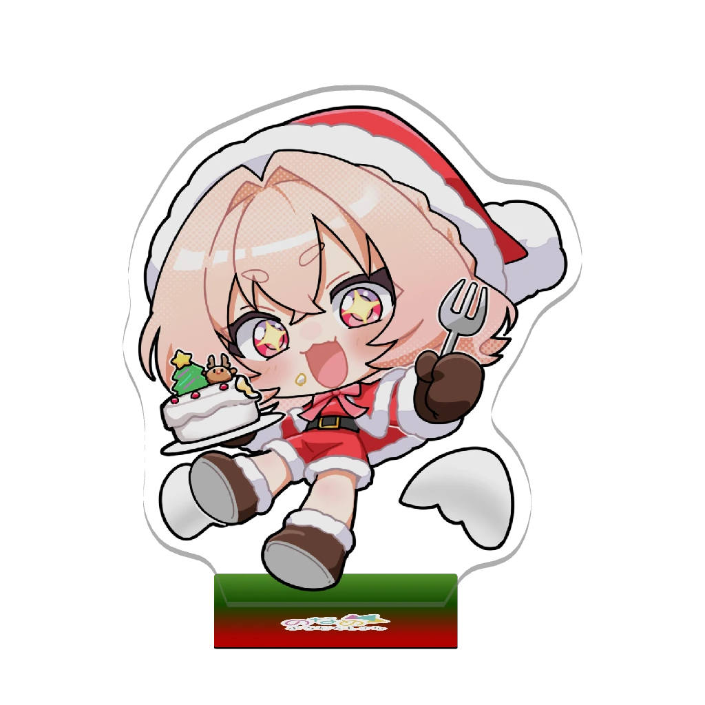 3Dアクリルスタンド（桃園りえる - クリスマスVer. - ） 
