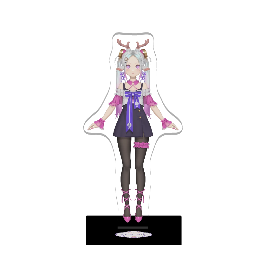 3Dアクリルスタンド（烈芝麻（れっつま））2.0新衣装公開紀念
