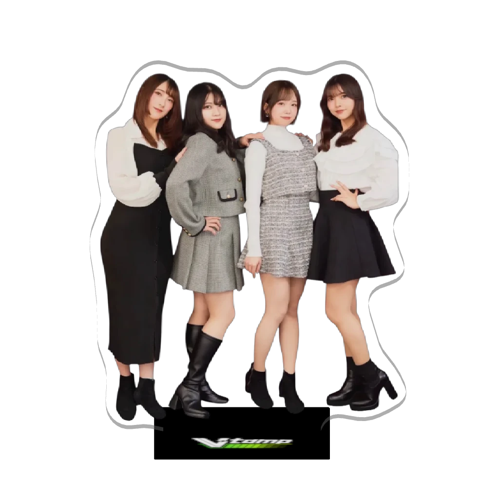 3Dアクリルスタンド(超めめののみりりもち)