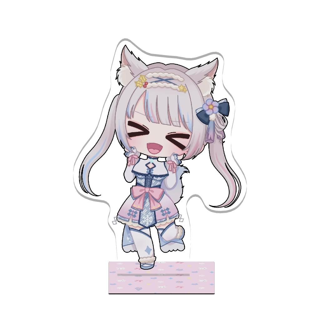 3Dアクリルスタンド（雪明みてん）SD浮かれみてん