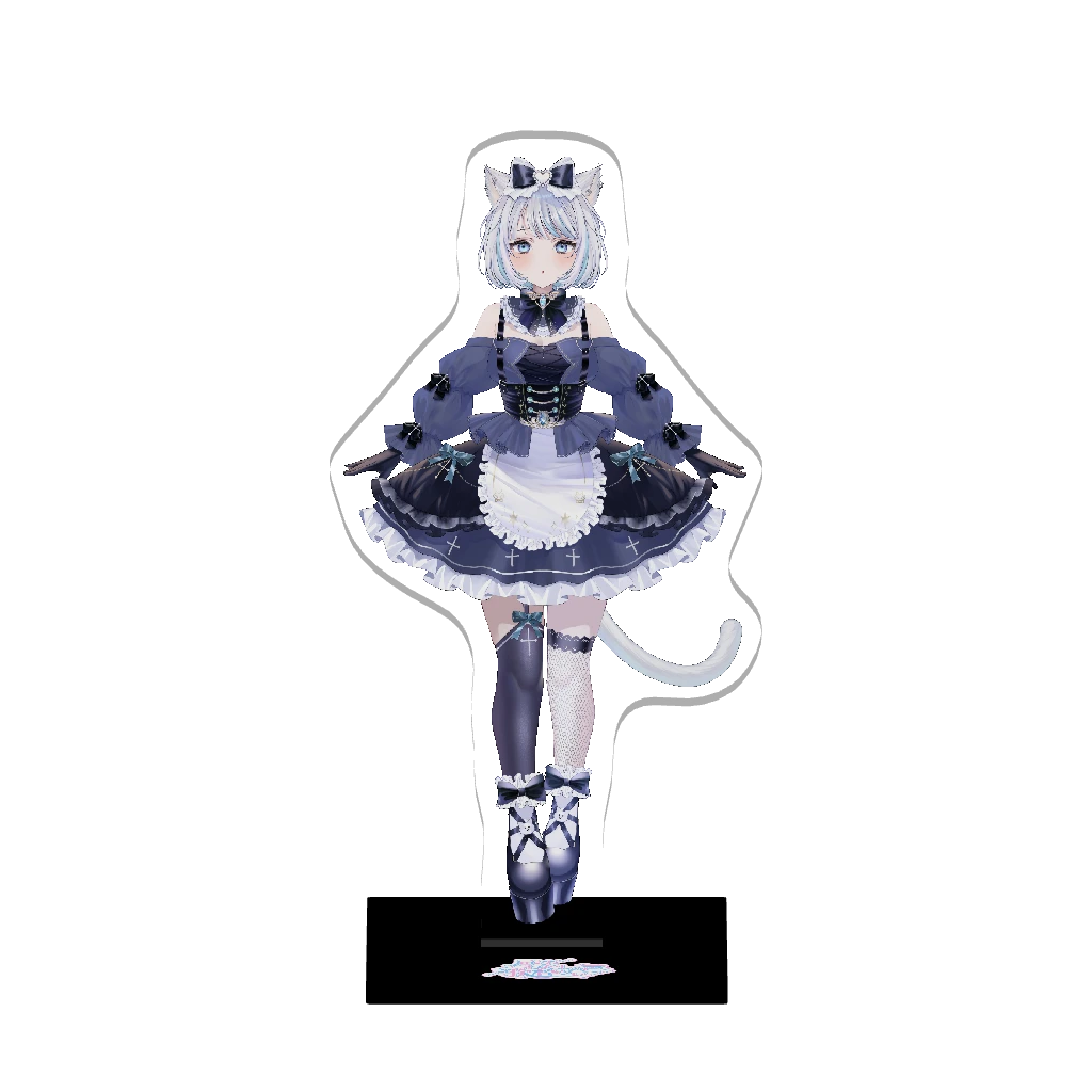 3Dアクリルスタンド（猫葉ゆの - 届けわたしの声歌枠リレー - ）