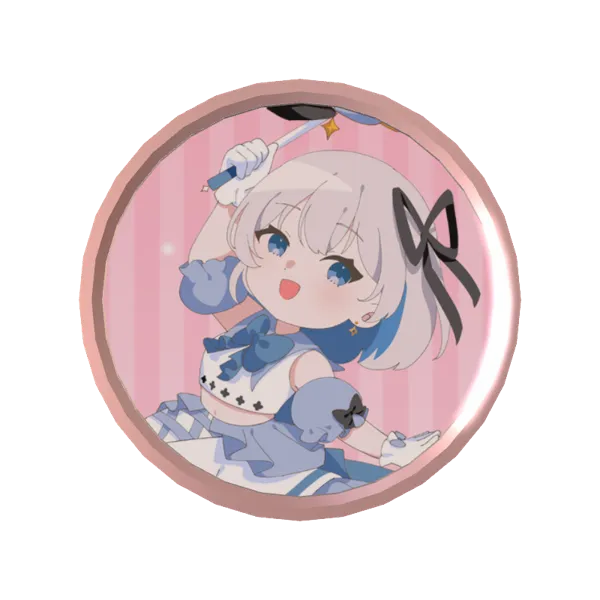 魔法少女歌枠リレー３Dボイスメダル(葵井詩雫)