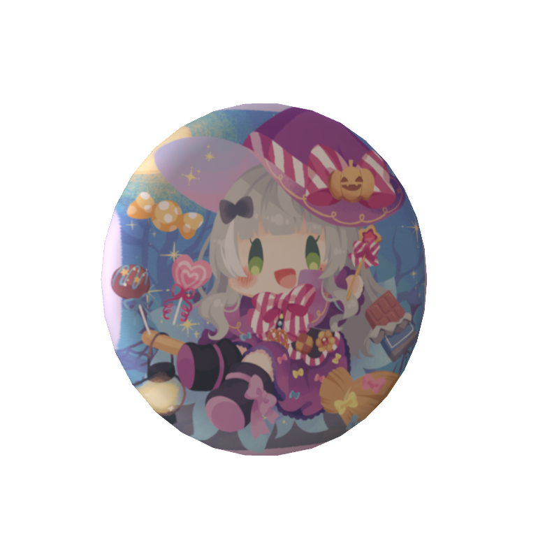 メアリの缶バッジマジックナイト